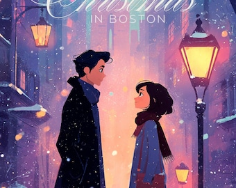 Personalised Christmas Romance Book | Custom Love Story with Your Name | PDF Digital Book