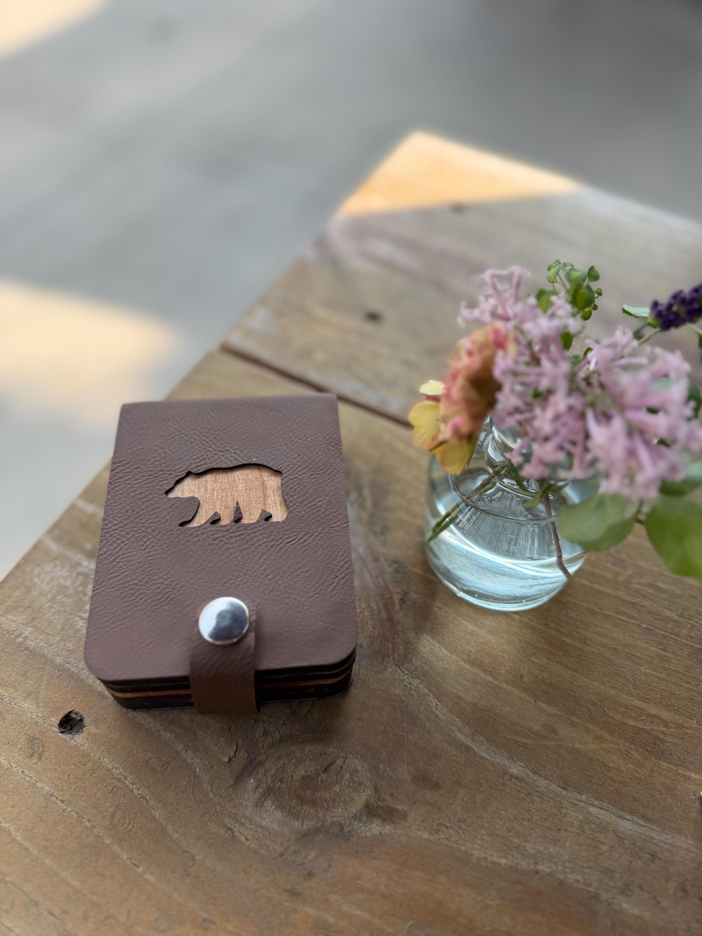 Travel Cribbage Board with Card Storage, Custom Travel Cribbage, Folding Cribbage Board, Personalized Game