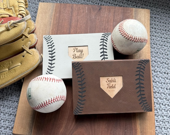 Personalized Travel Baseball Dice Game