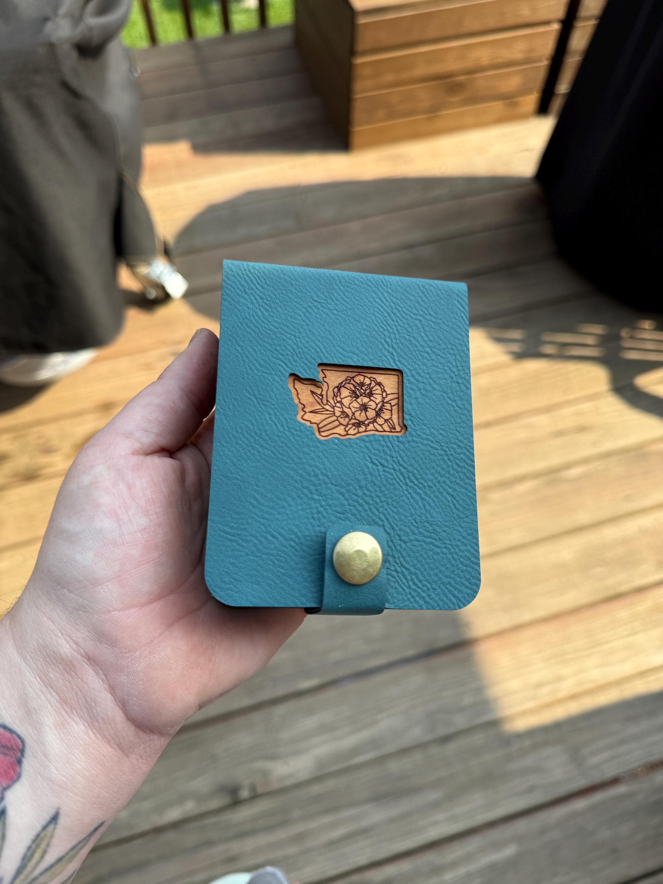 Travel Cribbage Board with Card Storage, Custom Travel Cribbage, Folding Cribbage Board, Personalized Game