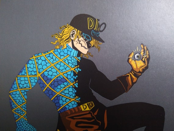 Dio Brando Art Style Gallery