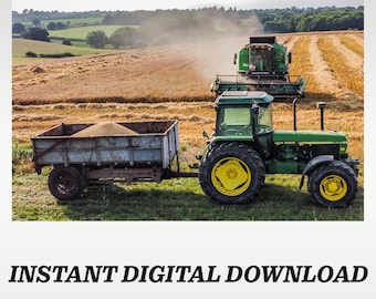 john deere 3650 and deutz combine DIGITAL DOWNLOAD jpeg