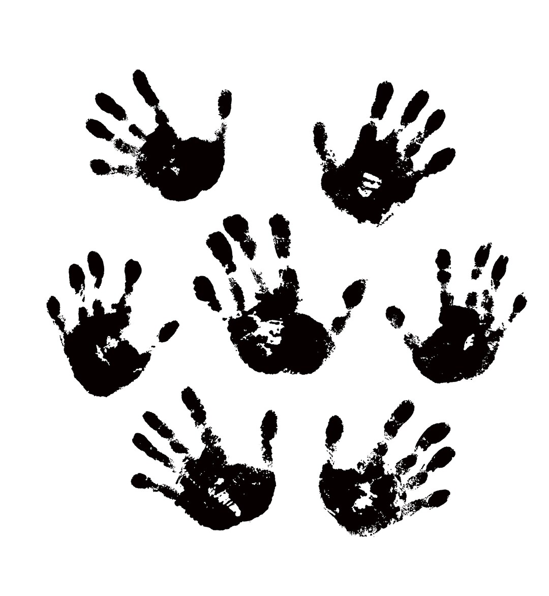 Baby Handprints SVG Instant Download SVG PNG Eps Dxf Pdf Etsy