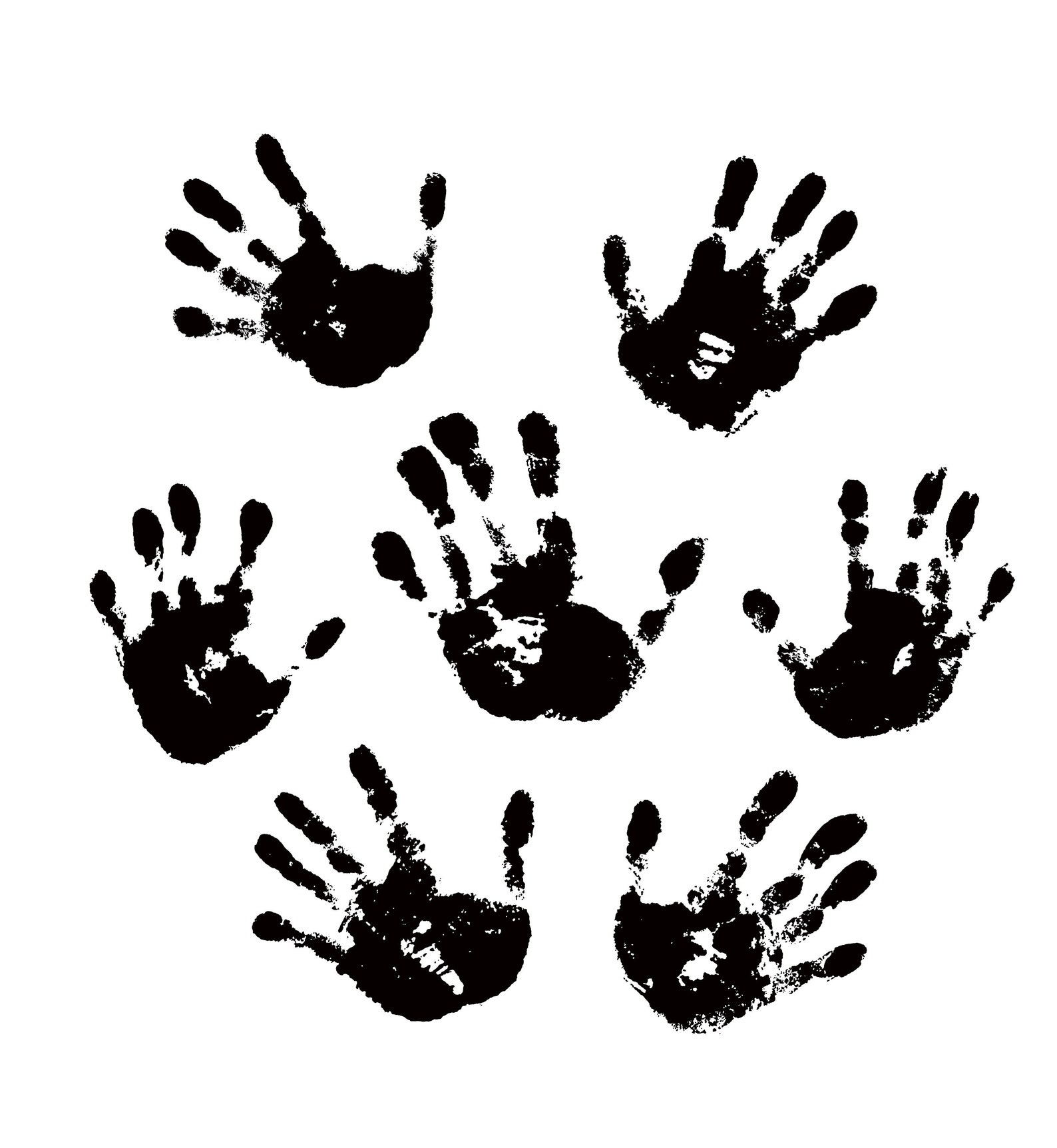 Baby Handprints SVG Instant Download SVG PNG Eps Dxf Pdf Etsy