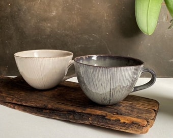 Ceramic Cup, Handmade Ceramic Coffee Cup, Cappuccino Cup, Coffee Mug, Macchiato Cup, Tea Cup, Teaware