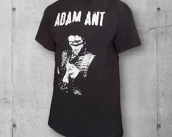 Vtg 1981 Adam and the Ants Raglan Jersey Style T-shirt XS 80s New