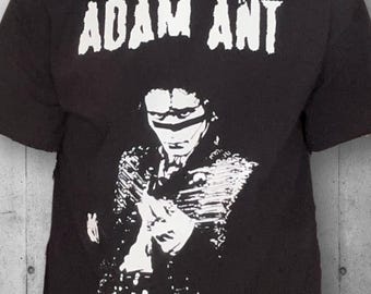Retro Adam Ant Unisex Tee – Celebrate the 80s Pop Rock Legend! - Etsy