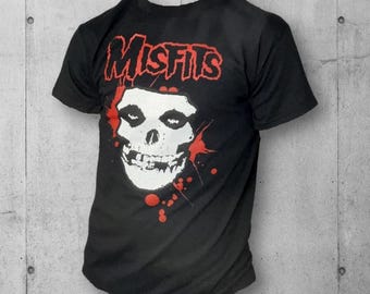 Misfits Skull Punk Rock Tee – Horror Punk Graphic Shirt