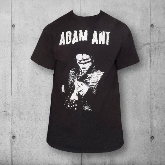 Retro Adam Ant Unisex Tee – Celebrate the 80s Pop Rock Legend! - Etsy