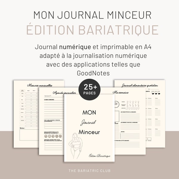 Mon Journal Minceur - Bariatrische Uitgave