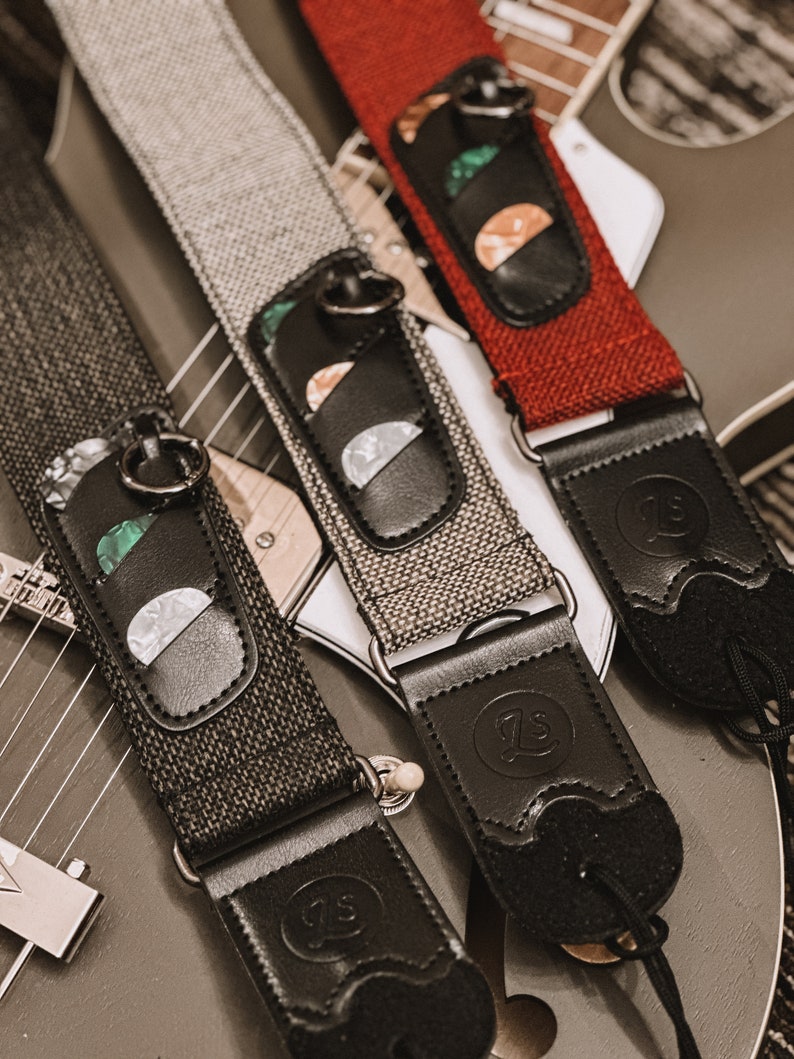 Guitar Strap for Bass Electric & Acoustic Guitar Strap Locks Etsy