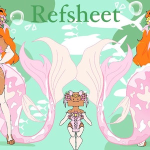 Persona Koifish et FURSONA (J'ai créé le personnage)