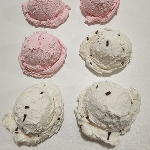 Fake Ice Cream Scoop Realistic Ice Cream Prop Tier Tray - Etsy