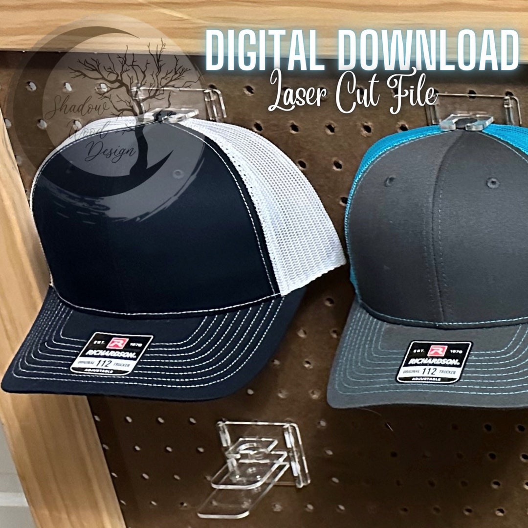 SVG, Pegboard Hat Hanger, Laser Cut File, Digital File Only Etsy