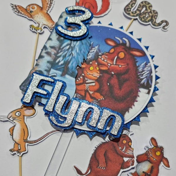 Gruffalo Cake Topper Etsy UK gruffalo-cake-topper-etsy-uk