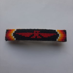 Authentic Handmade Loom Beaded Hair Barrette