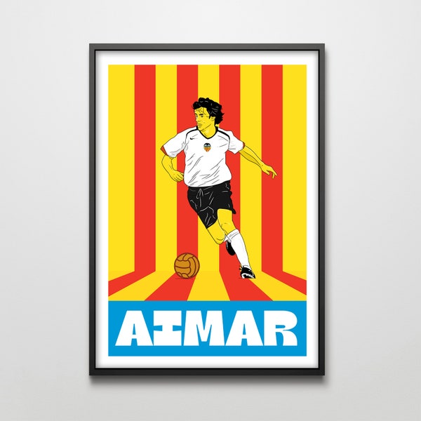 Pablo Aimar Valencia A3 29.7 cm x 42 cm [Digital Print]