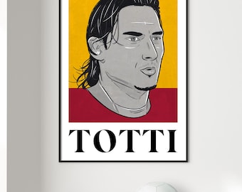 フランチェスコ・トッティ直筆サイン入りASローマ1998-99サッカー