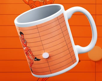 Van Basten Mural Mug: Football Street Art Drinkware