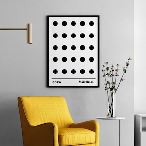 Copa Mundial Stud Print - Fußballschuh Kunst, Bauhaus inspiriert, Bauhaus Wandkunst, geometrischer Druck, Shirt-Muster [Digitaldruck]