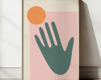 Top Bin Save - Matisse Style Art (Digital Print A3 & A4)