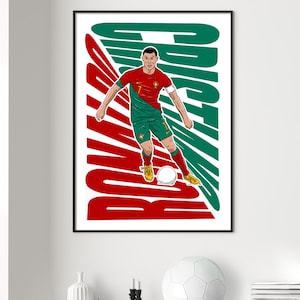 ロベルト・バッジョ イタリア プリント：サッカークラブのイラスト