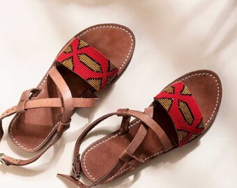 Sandalias hechas a mano | Etsy España
