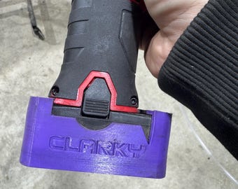 3d Printed Magnetic Battery Boot for 14.4v Batteries - Fits Snap on