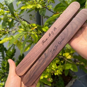 personalized engraved chopsticks set father day gift with chopstick rest,custom wedding chopsticks favor,mother day,korea japanese chopstick image 6