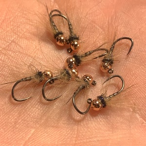 マクダフ　The Nymph Jack Scott Orange Jack Daniels Nymph Fly - Etsy