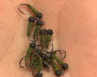 3x olive walts worm