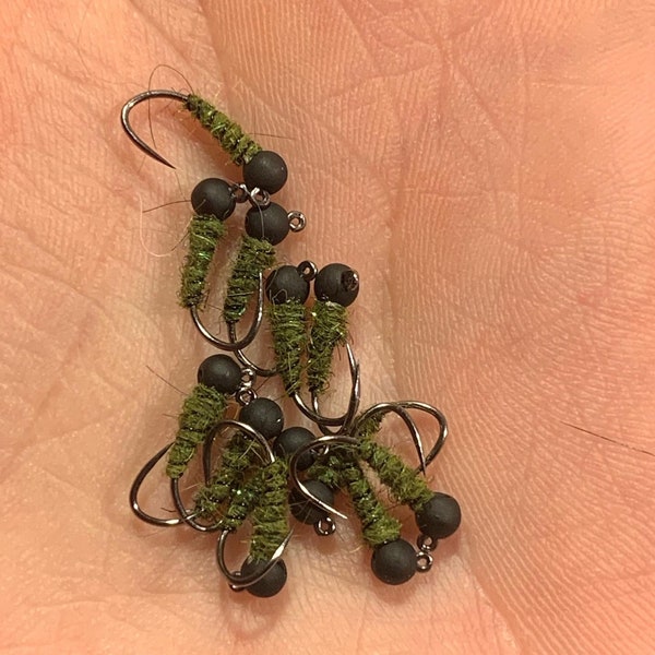 3x olive walts worm