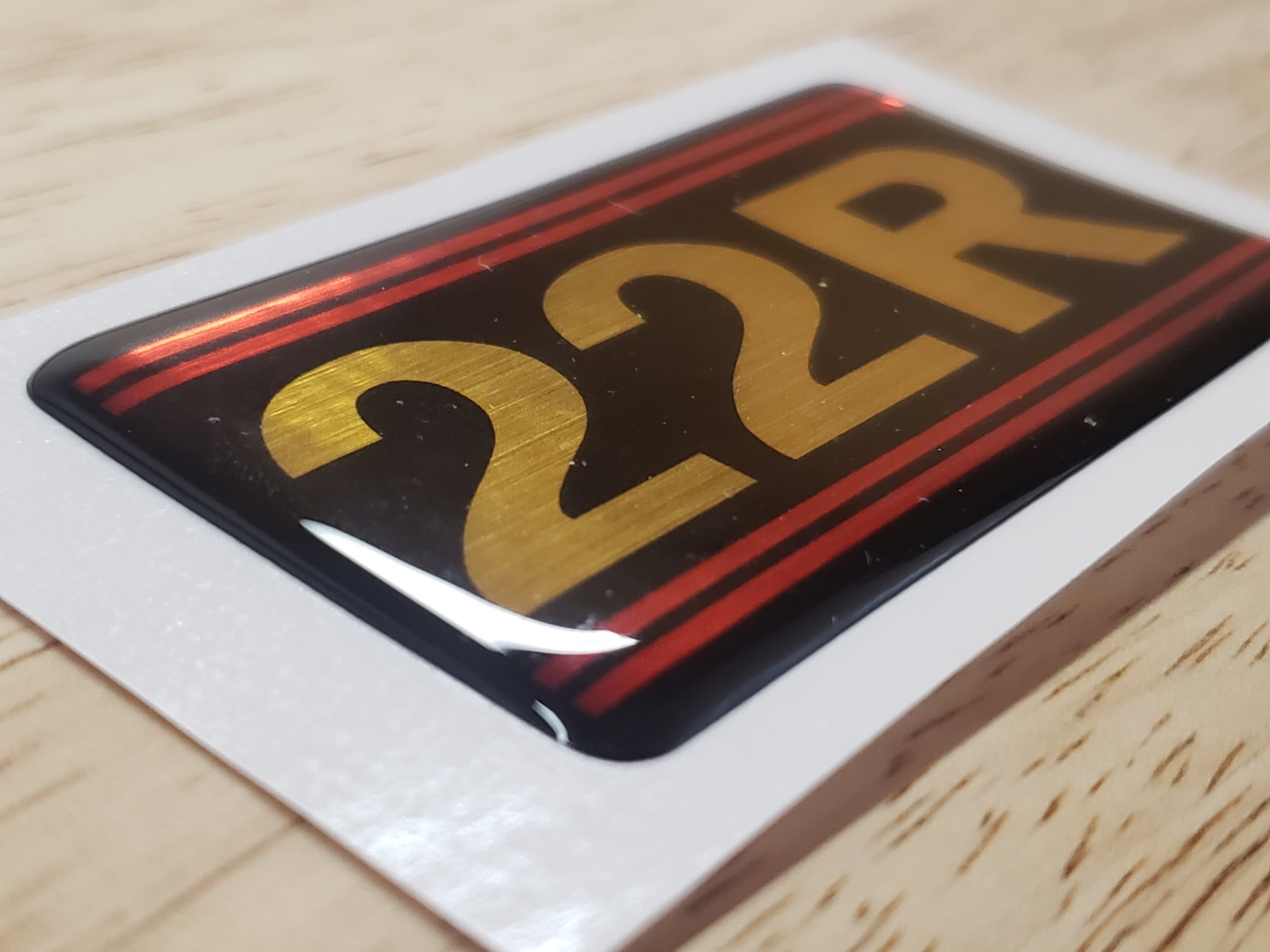 Toyota 22R domed Valve Cover Labels Sticker Etsy Australia