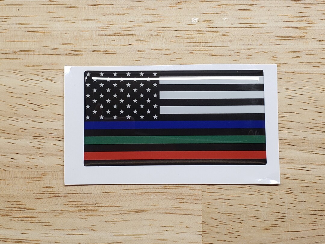 American Flag Badge Labels Sticker Label Decal - Etsy