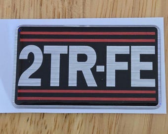 Toyota 2TR-FE "Domed" Valve Cover sticker