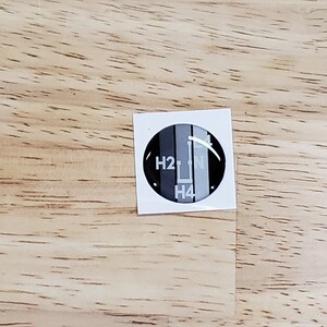 4X4 Shift Knob Coin Sticker .83" (for select models)