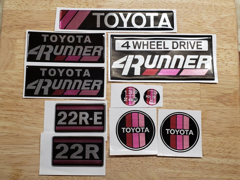 4runner TRD BUNDLE (1984-85) Badge - Etsy