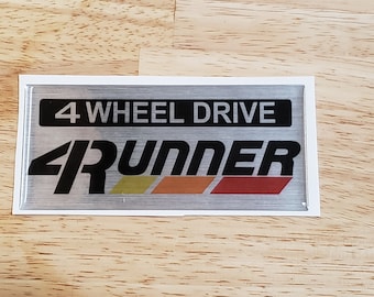 First Gen 4Runner Tailgate Badge
