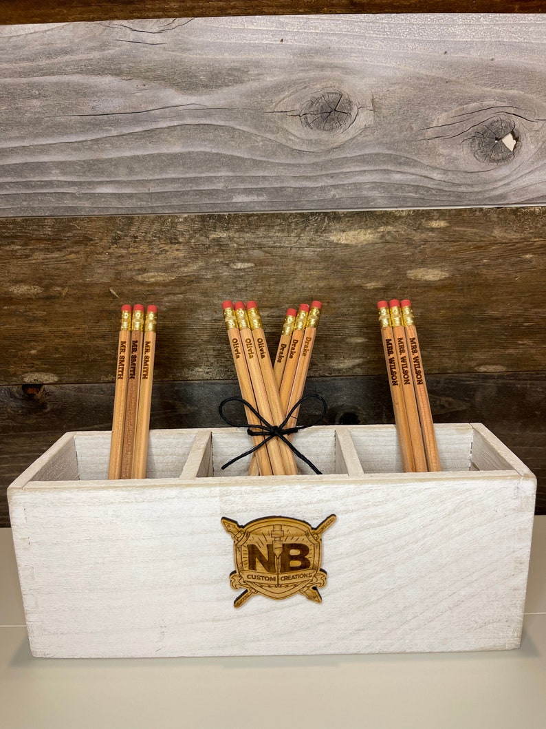Personalized Laser Engraved Pencils | Back to School | School Supplies ...