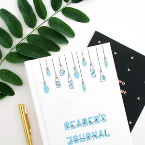 Reading journal, Bookish journal, Reading log, Best gift for book lovers! Ultimate Reader&#39;s Journal with reading challenge and fun tasks