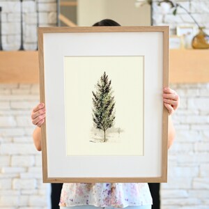 Vintage Pear Tree Painting | Vintage Printable |  Wall Art | Farmhouse Tree Print | Minimalist Painting Digital Prints | 522
