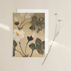 White Flower Painting | Modern Farm House Wall Art | Coquette Room Decor | Vintage Print | Instant Download | 479 image 5