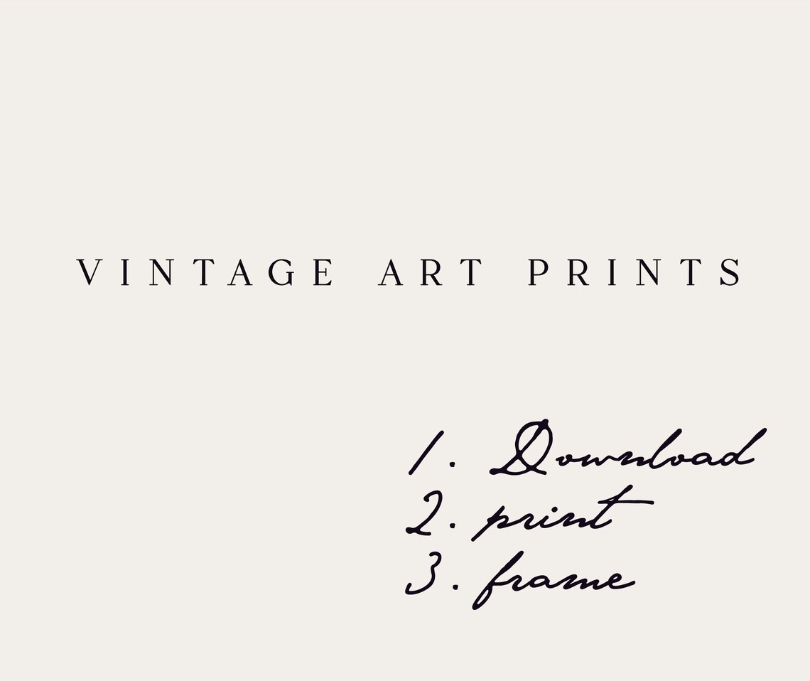 Green Wall Art Printable Vintage Gallery Wall Print Set Etsy