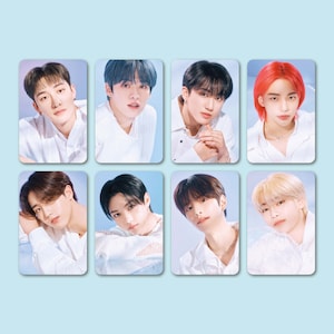 Stray Kids Photocard Set • Nacific Collab 2 Dreamy Blue Day • Fanmade Lomo • OT8 • Perfect Gift for STAY Friends, Mom, Daughter