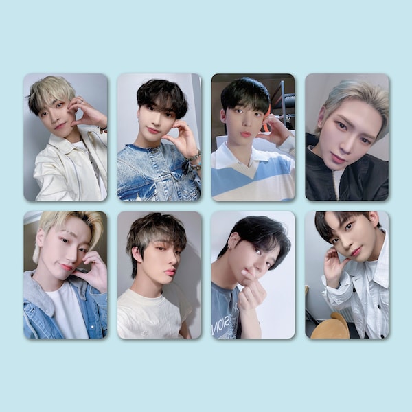 ATEEZ Photocard Set • London Fansign Behind • OT8 • Fanmade Lomo • Perfect Gift for ATINY Friends, Mom, Daughter