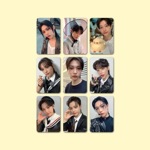 Felix Yongbok Bias Set 3 Stray Kids Fanmade Photocards Perfect Gift for ...
