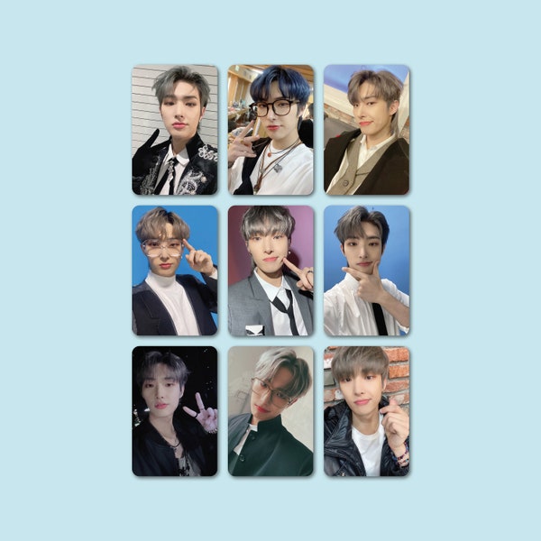 Mingi Bias Set 1 • ATEEZ Fanmade Photocards • Perfect Gift for ATINY Friends, Mom, Daughter • Matte • Double-sided