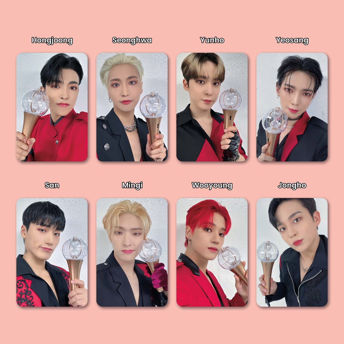 ATEEZ Photocard Set the Fellowship : Break the Wall Special Etsy ATEEZ Photocard Set the Fellowship : Break the Wall Special Etsy