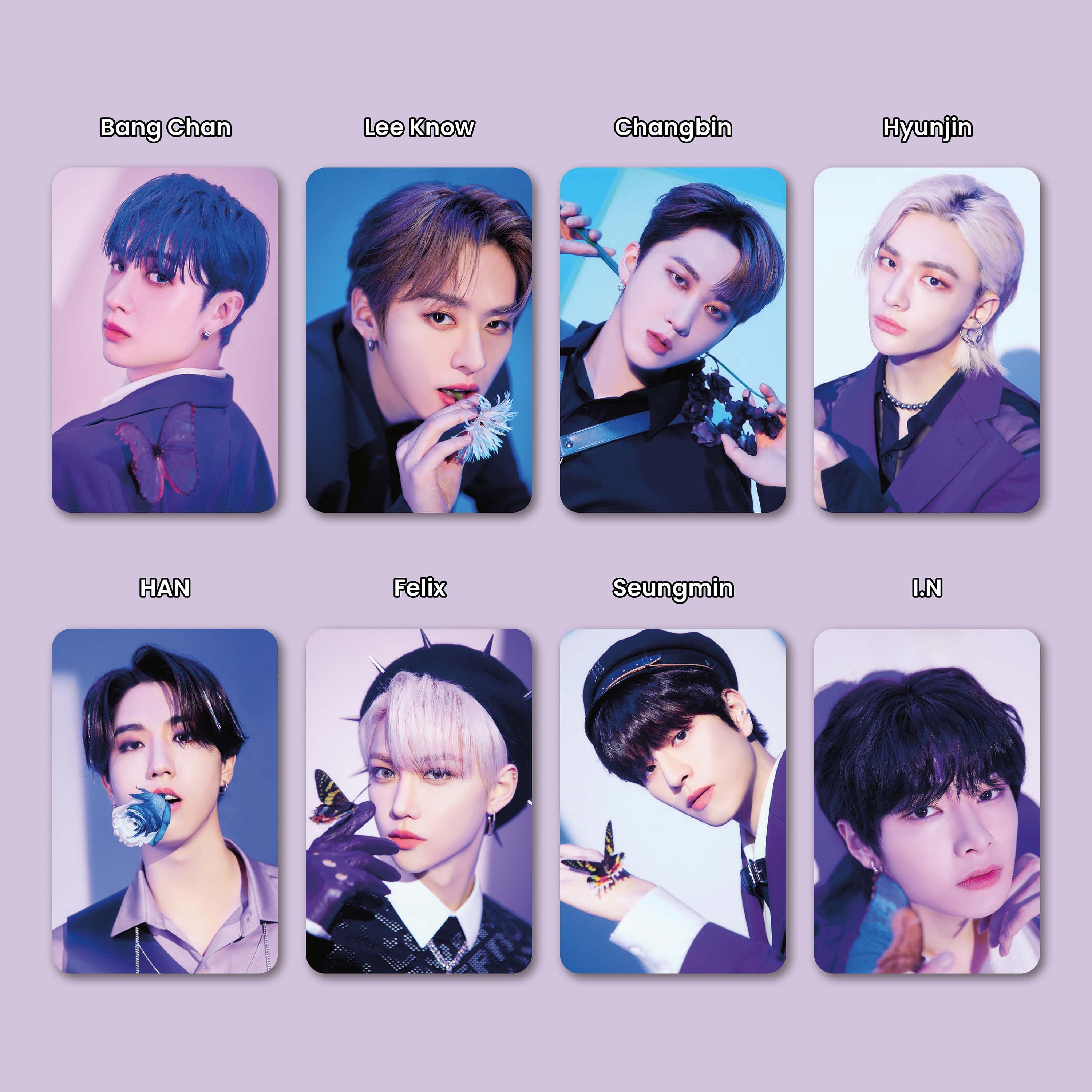 Stray Kids Photocard Set World Tour Maniac in Japan Fanmade Lomo OT8  Perfect Gift for STAY Friends, Mom, Daughter 