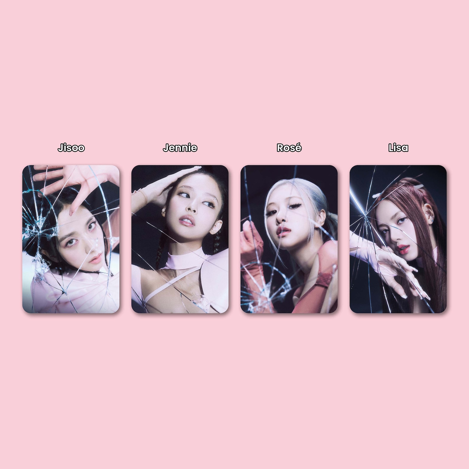 2022 Kpop BLACKPINK Born Pink Album Photo Cards Fanmade Autograph Photocard  Gift